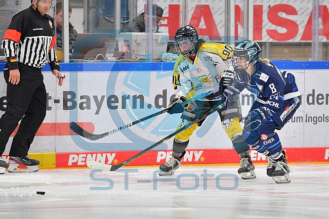 Eishockey, Frauen, DFEL, Saison 2021-2022, ERC Ingolstadt - Mad Dogs Mannheim, 24.10.2021