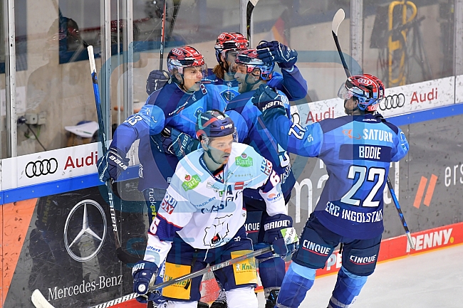 Playoffs, Halbfinale, Eishockey, Herren, DEL, Saison 2020-2021, ERC Ingolstadt - Eisbären Berlin, 28.04.2021