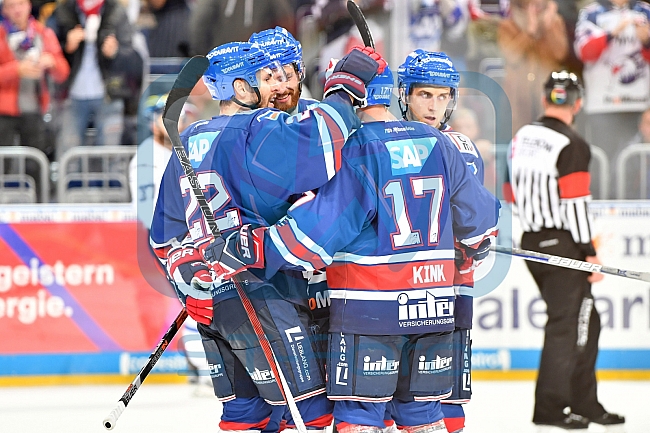 Adler Mannheim vs ERC Ingolstadt, Eishockey, DEL, Deutsche Eishockey Liga, Spieltag 10, 06.10.2017