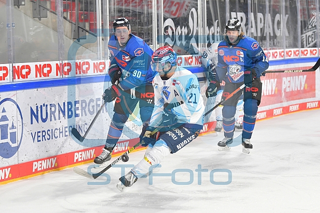 Eishockey, Herren, DEL, Saison 2020-2021, Nürnberg Ice Tigers - ERC Ingolstadt, 14.03.2021