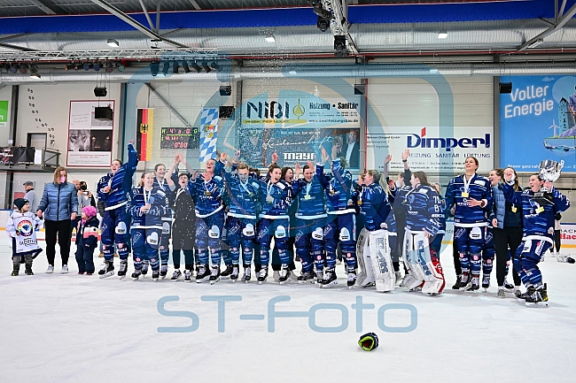 Eishockey, Frauen, DFEL, Playoffs Finale Spiel 4, Saison 2021-2022, ERC Ingolstadt - ECDC Memmingen Indians, 20.03.2022