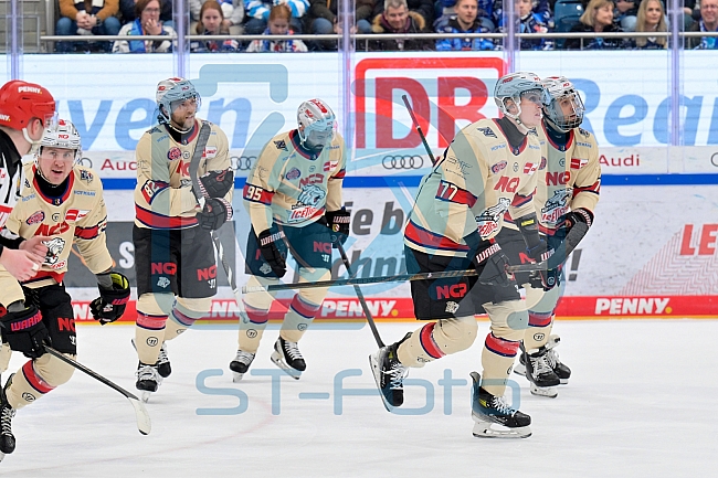 Eishockey, Herren, DEL, Saison 2024-2025, Playoffs Viertelfinale, Spiel 3, ERC Ingolstadt - Nürnberg Ice Tigers, 21.03.2025