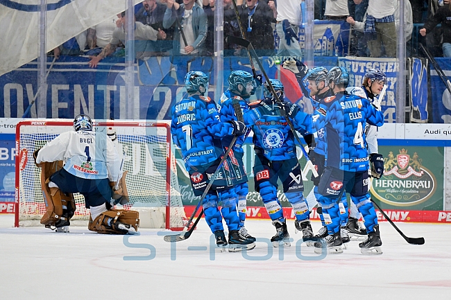 Eishockey, Herren, DEL, Saison 2025-2026, Spiel 7, ERC Ingolstadt - Straubing Tigers, 03.10.2025