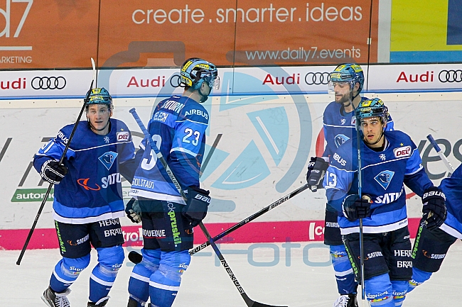 ERC Ingolstadt vs EHC Red Bull Muenchen, Eishockey, DEL, Deutsche Eishockey Liga, Spieltag 17, 27.10.2017