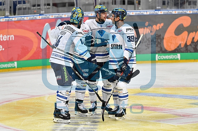 Adler Mannheim vs ERC Ingolstadt, Eishockey, DEL, Deutsche Eishockey Liga, Spieltag 45, 24.01.2018