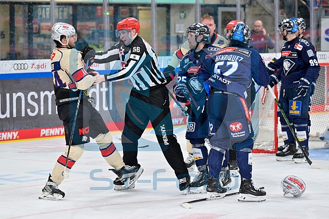 Eishockey, Herren, DEL, Saison 2024-2025, Playoffs Viertelfinale, Spiel 5, ERC Ingolstadt - Nürnberg Ice Tigers, 26.03.2025