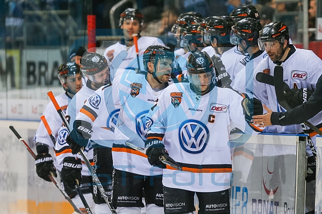 ERC Ingolstadt  - Grizzlys Wolfsburg, Eishockey, DEL, Deutsche Eishockey Liga, Spieltag 37, 13.01.2017