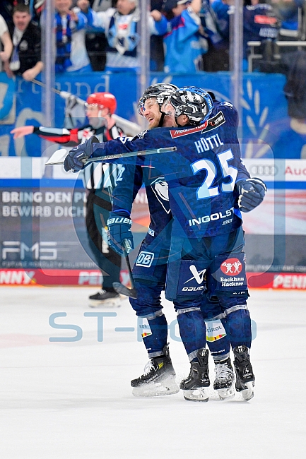 Eishockey, Herren, DEL, Saison 2024-2025, Playoffs Viertelfinale, Spiel 5, ERC Ingolstadt - Nürnberg Ice Tigers, 26.03.2025