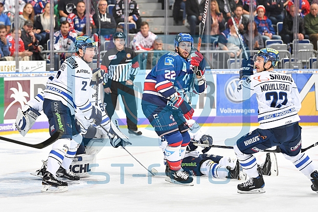 Adler Mannheim vs ERC Ingolstadt, Eishockey, DEL, Deutsche Eishockey Liga, Spieltag 10, 06.10.2017