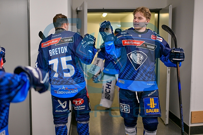 Eishockey, Herren, DEL, Saison 2024-2025, Playoffs Viertelfinale, Spiel 3, ERC Ingolstadt - Nürnberg Ice Tigers, 21.03.2025