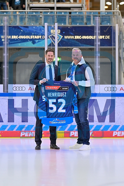 Eishockey, Herren, DEL, Saison 2024-2025, Playoffs Viertelfinale, Spiel 1, ERC Ingolstadt - Nürnberg Ice Tigers, 16.03.2025