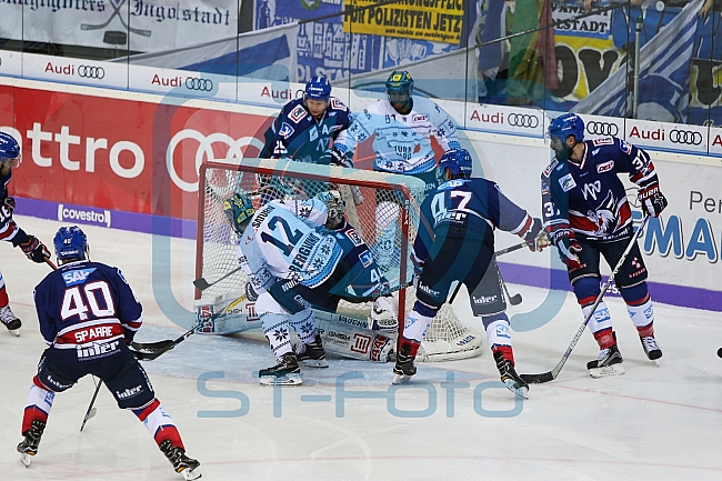 ERC Ingolstadt - Adler Mannheim, Eishockey, DEL, Deutsche Eishockey Liga, Spieltag 29, 08.12.2017