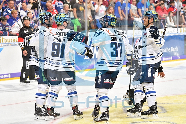 Adler Mannheim vs ERC Ingolstadt, Eishockey, DEL, Deutsche Eishockey Liga, Spieltag 10, 06.10.2017