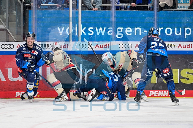 Eishockey, Herren, DEL, Saison 2024-2025, Playoffs Viertelfinale, Spiel 1, ERC Ingolstadt - Nürnberg Ice Tigers, 16.03.2025