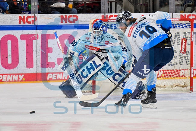 Eishockey, Herren, DEL, Saison 2024-2025, Playoffs Viertelfinale, Spiel 6, Nürnberg Ice Tigers - ERC Ingolstadt, 28.03.2025