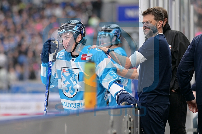 Eishockey, Herren, DEL, Saison 2022-2023, Playoff-Halbfinale - Spiel 3, ERC Ingolstadt - Adler Mannheim, 04.04.2023