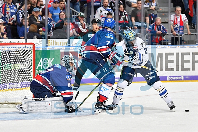 Adler Mannheim vs ERC Ingolstadt, Eishockey, DEL, Deutsche Eishockey Liga, Playoffs, Spiel 2, 16.03.2018