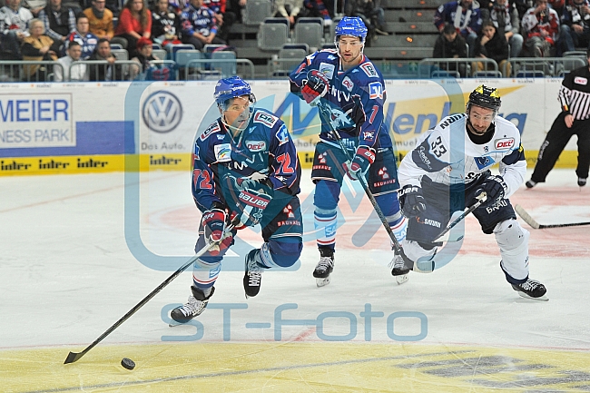 Adler Mannheim vs ERC Ingolstadt, Eishockey, DEL, Deutsche Eishockey Liga, Spieltag 26, 09.12.2016