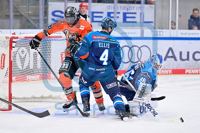 Eishockey, Herren, DEL, Saison 2025-2026, Spiel 33, ERC Ingolstadt - Grizzlys Wolfsburg, 28.12.2025