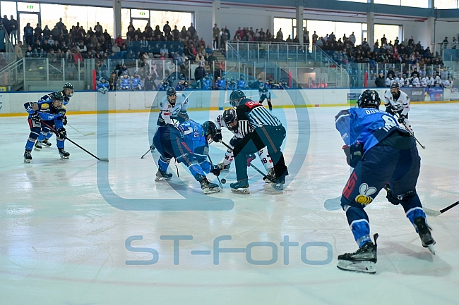 Eishockey, U20, DNL, Saison 2024-2025, Playoffs Halbfinale - Spiel 3, ERC Ingolstadt - Jungadler Mannheim, 22.03.2025