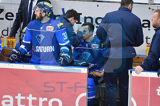 ERC Ingolstadt vs Adler Mannheim, Eishockey, DEL, Deutsche Eishockey Liga, Playoffs, Spiel 1, 14.03.2018