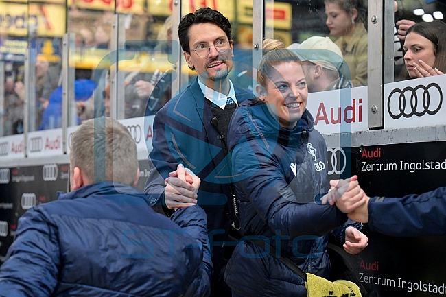 Eishockey, Herren, DEL, Saison 2024-2025, Playoffs Viertelfinale, Spiel 5, ERC Ingolstadt - Nürnberg Ice Tigers, 26.03.2025