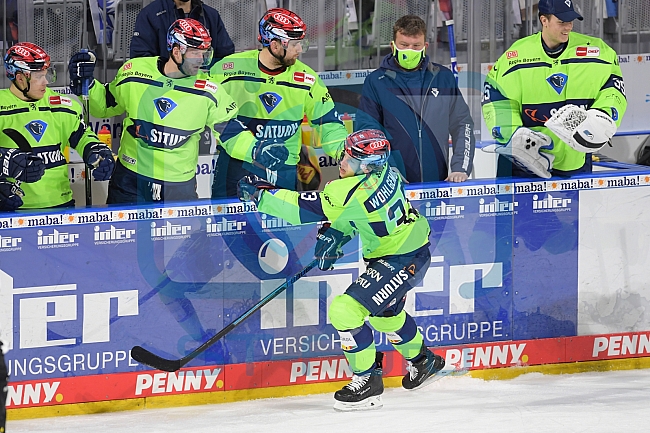 Eishockey, Herren, DEL, Saison 2020-2021, Adler Mannheim - ERC Ingolstadt, 15.02.2021