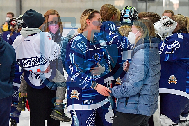 Eishockey, Frauen, DFEL, Playoffs Finale Spiel 4, Saison 2021-2022, ERC Ingolstadt - ECDC Memmingen Indians, 20.03.2022