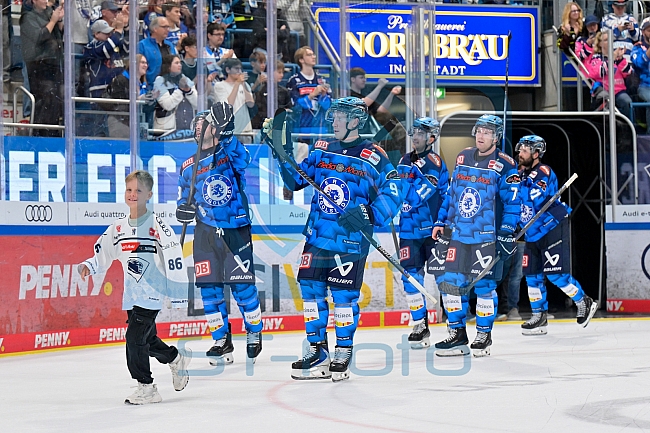 Eishockey, Herren, DEL, Saison 2025-2026, Playoffs Halbfinale, Spiel 3, ERC Ingolstadt - Grizzlys Wolfsburg, 19.09.2025