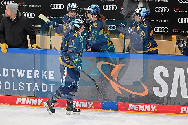 Eishockey, Frauen, DFEL, Saison 2022-2023, ERC Ingolstadt - Mad Dogs Mannheim, 20.11.2022