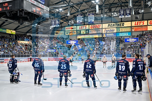 Eishockey, Herren, DEL, Saison 2024-2025, Playoffs Viertelfinale, Spiel 5, ERC Ingolstadt - Nürnberg Ice Tigers, 26.03.2025