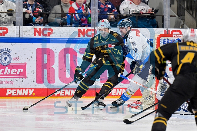 Eishockey, Herren, DEL, Saison 2024-2025, Playoffs Viertelfinale, Spiel 1, Nürnberg Ice Tigers - ERC Ingolstadt, 18.03.2025