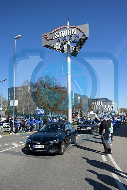 Playoffs, Eishockey, Herren, DEL, Saison 2020-2021, ERC Ingolstadt - EHC Red Bull München, 22.04.2021