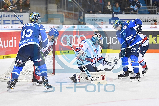 ERC Ingolstadt vs Adler Mannheim, Eishockey, DEL, Deutsche Eishockey Liga, Spieltag 19, 03.11.2017