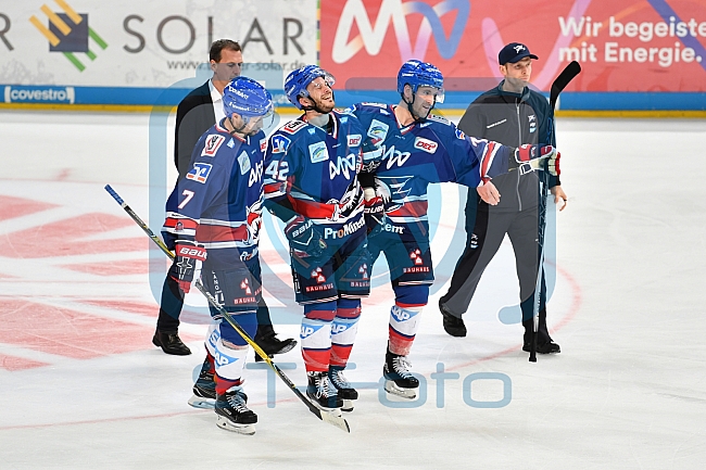 Adler Mannheim vs ERC Ingolstadt, Eishockey, DEL, Deutsche Eishockey Liga, Playoffs, Spiel 2, 16.03.2018