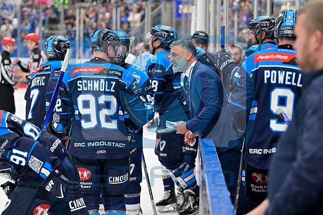 Eishockey, Herren, DEL, Saison 2025-2026, Playoffs Halbfinale, Spiel 1, ERC Ingolstadt - Iserlohn Roosters, 12.09.2025