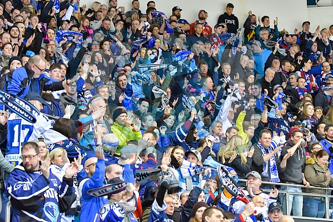 ERC Ingolstadt - Adler Mannheim, Eishockey, DEL, Deutsche Eishockey Liga, Playoffs, Viertelfinale, Spiel 5, 23.03.2018