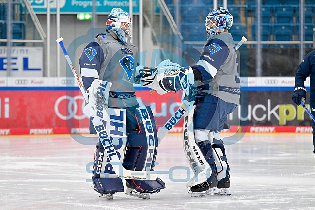 Eishockey, Herren, DEL, Saison 2024-2025, ERC Ingolstadt - Training mit Torwart Christian Heljanko, 28.01.2025