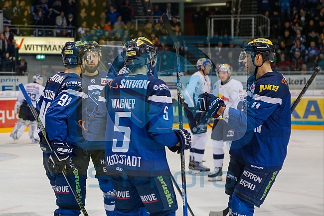 ERC Ingolstadt vs EHC Red Bull Muenchen, Eishockey, DEL, Deutsche Eishockey Liga, Spieltag 74, 12.03.2017