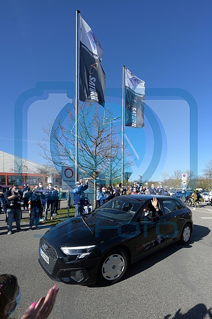Playoffs, Eishockey, Herren, DEL, Saison 2020-2021, ERC Ingolstadt - EHC Red Bull München, 22.04.2021
