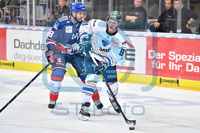 Adler Mannheim vs ERC Ingolstadt, Eishockey, DEL, Deutsche Eishockey Liga, Spieltag 39, 24.01.2018