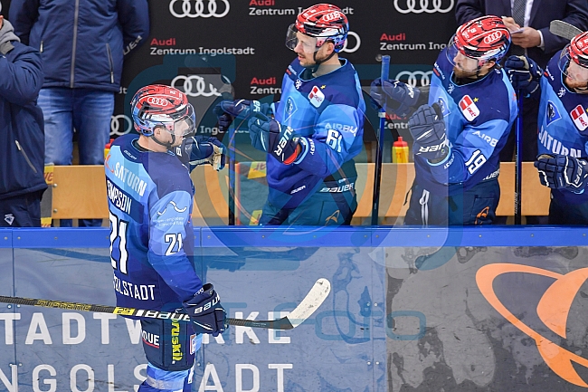 Eishockey, Herren, DEL, Saison 2020-2021, ERC Ingolstadt - Grizzlys Wolfsburg, 28.03.2021