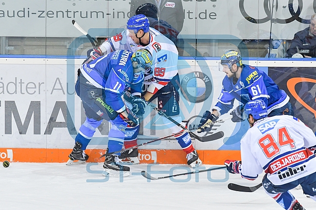 ERC Ingolstadt - Adler Mannheim, Eishockey, DEL, Deutsche Eishockey Liga, Playoffs, Viertelfinale, Spiel 3, 18.03.2018