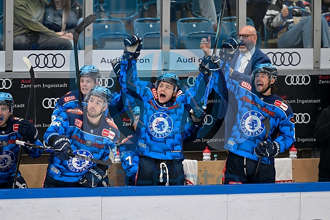Eishockey, Herren, DEL, Saison 2025-2026, Playoffs Halbfinale, Spiel 3, ERC Ingolstadt - Grizzlys Wolfsburg, 19.09.2025
