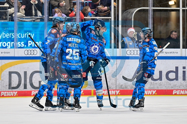 Eishockey, Herren, DEL, Saison 2025-2026, Spiel 28, ERC Ingolstadt - Iserlohn Roosters, 14.12.2025
