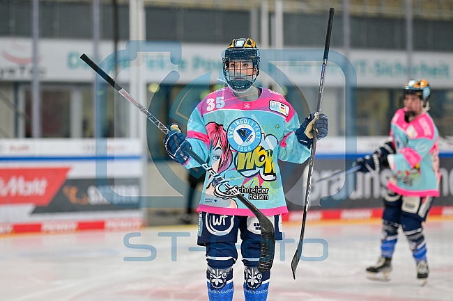 Eishockey, Frauen, DFEL, Saison 2023-2024, ERC Ingolstadt - Mad Dogs Mannheim, 18.02.2024