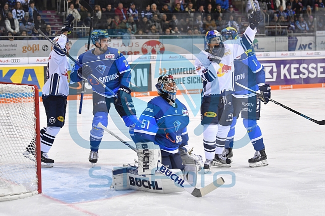 ERC Ingolstadt vs EHC Red Bull Muenchen, Eishockey, DEL, Deutsche Eishockey Liga, Spieltag 40, 07.01.2018