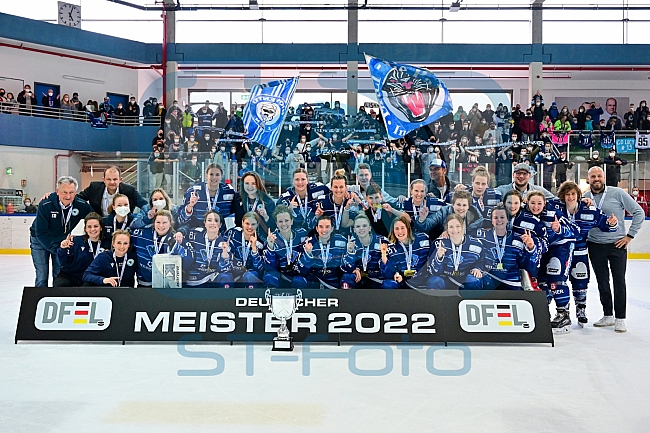 Eishockey, Frauen, DFEL, Playoffs Finale Spiel 4, Saison 2021-2022, ERC Ingolstadt - ECDC Memmingen Indians, 20.03.2022