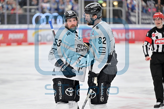 Eishockey, Herren, DEL, Saison 2024-2025, Playoffs Halbfinale, Spiel 5, ERC Ingolstadt - Kölner Haie, 11.04.2025