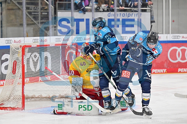 Eishockey, Herren, DEL, Saison 2022-2023, Playoff-Viertelfinale - Spiel 1, ERC Ingolstadt - Düsseldorfer EG, 15.03.2023